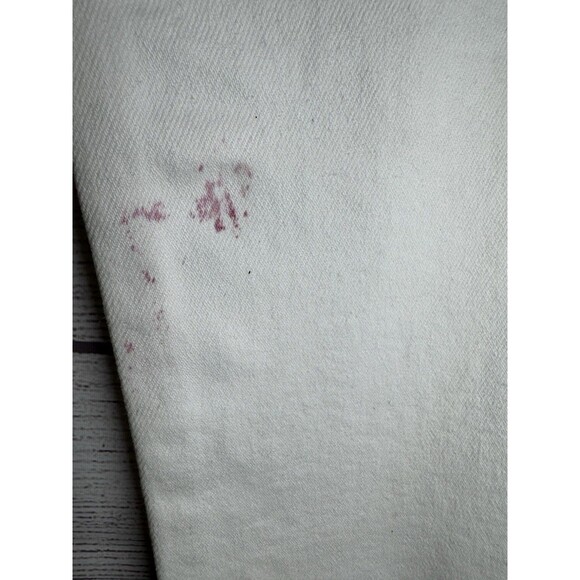 Madewell Women's The High-Rise Perfect Vintage Jeans In Tile White Size 25 - Picture 6 of 12